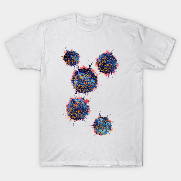 T Cells T Cells T Shirt Teepublic 0860